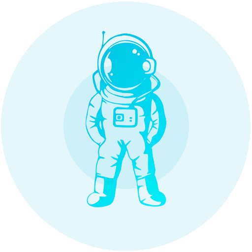 space man icon
